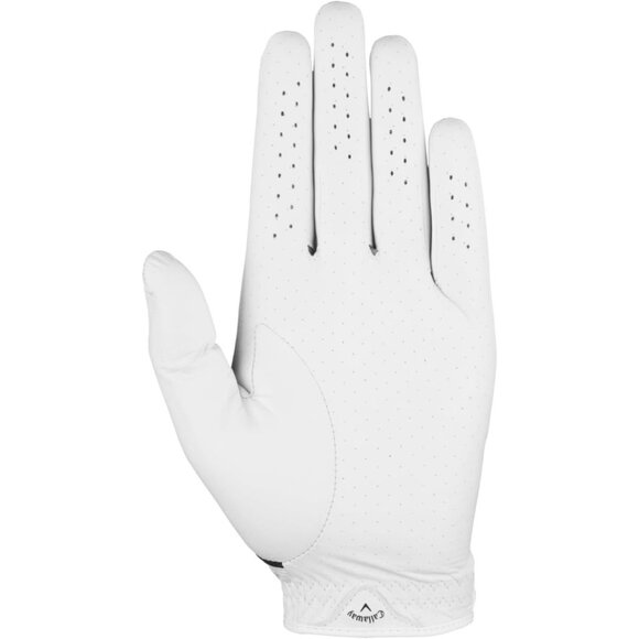 Callaway Mens Right Fusion Golf Glove - M/L White / Char 24 - Picture 2 of 4